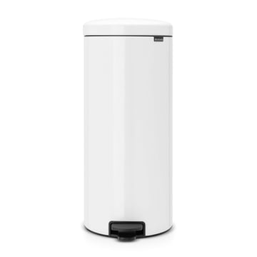 Coș de gunoi cu pedală Brabantia NewIcon 30L, Matt Steel, Fingerprint proof