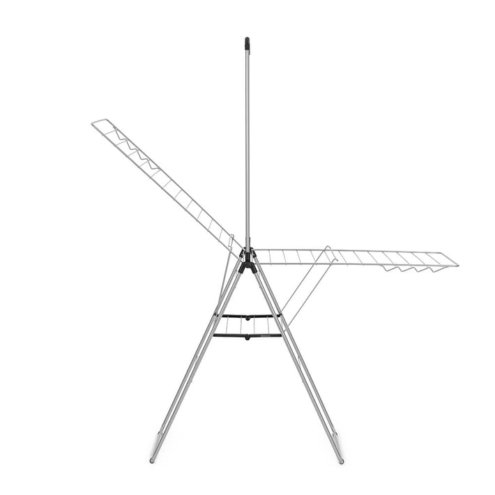 Сушилник за дрехи Brabantia Hangon, 25m, допълнителен прът, Metallic Grey