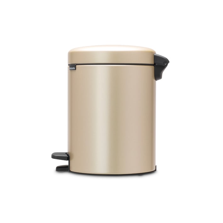 Кош за смет с педал Brabantia NewIcon 5L, Metallic Gold