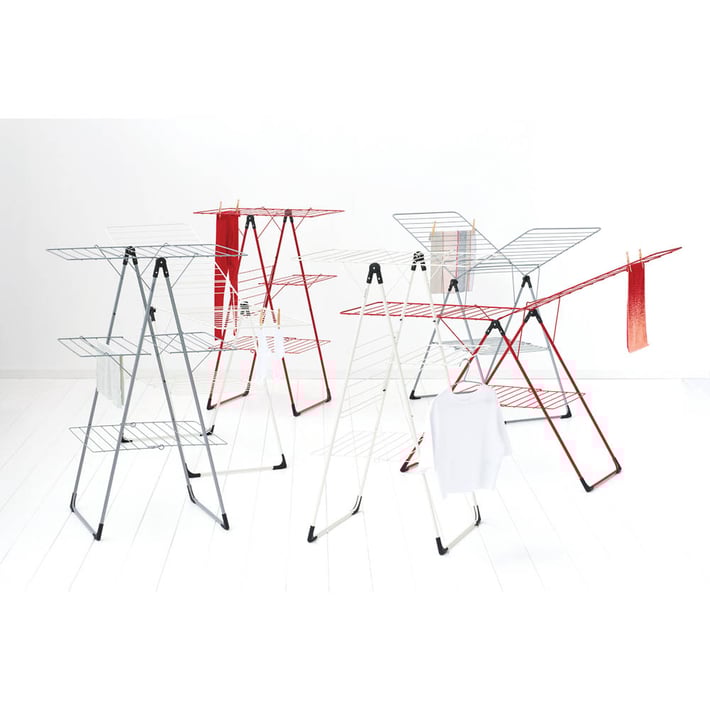 Brabantia 23m "turn" spațiu, Metallic Grey