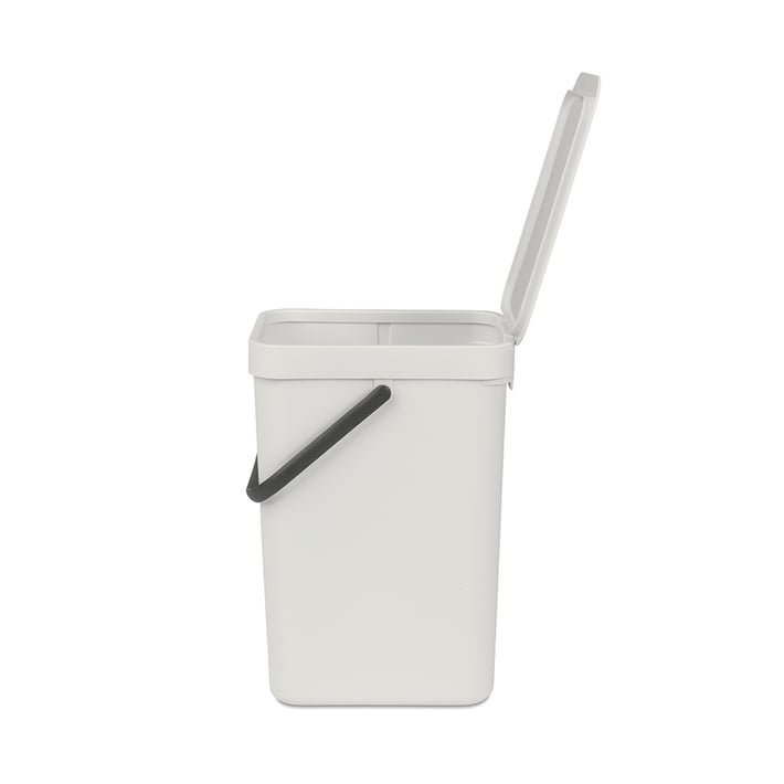 Кош за смет за разделно събиране Brabantia Sort&Go 12L, Light Grey
