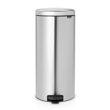 Кош за смет с педал Brabantia NewIcon 30L, Matt Steel Fingerprint Proof