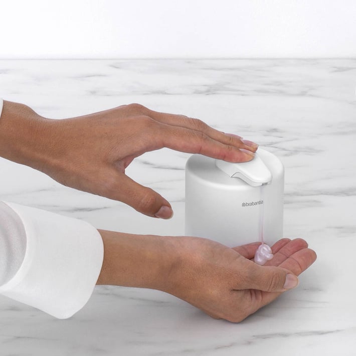 Дозатор за течен сапун Brabantia MindSet Mineral Fresh White