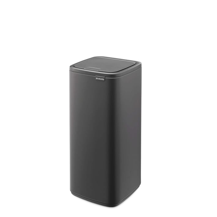 Coș de gunoi Brabantia Bo Touch 30L, Mineral Infinite Grey