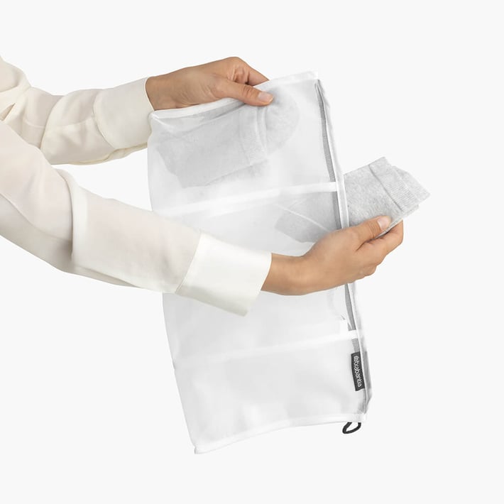 Торба за пране на чорапи Brabantia White/Grey