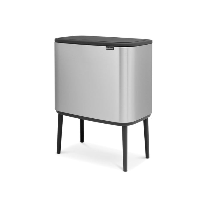 Кош за смет Brabantia Bo Touch 36L, Matt Steel Fingerprint Proof