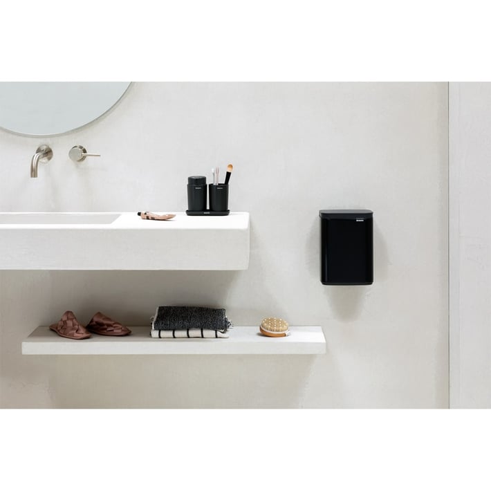 Кош за смет Brabantia Bo Small 4L, Matt Black