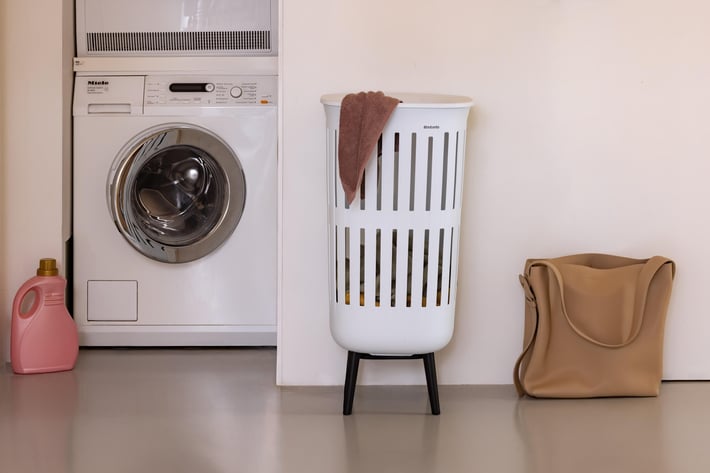Laundry Basket Brabantia Collect-It Hi 55L, White
