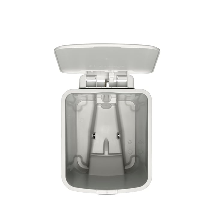 Кош за смет с педал Brabantia StepUp 16L, Light Grey