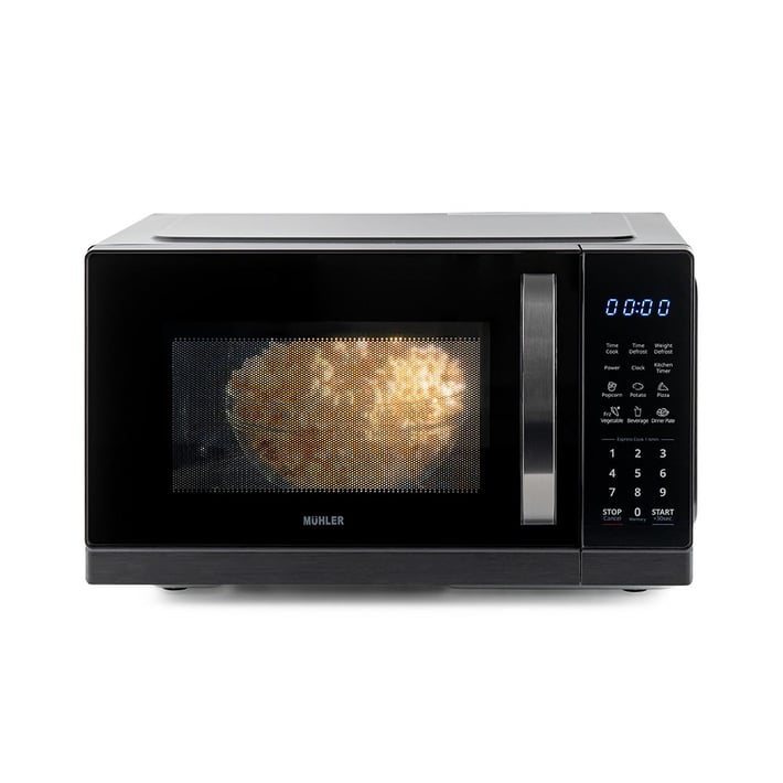 Микровълнова фурна MUHLER MO-7059D 25L, черна, дигитална