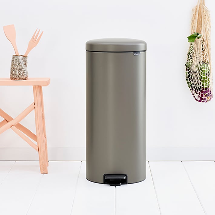 Кош за смет с педал Brabantia NewIcon 30L, Platinum