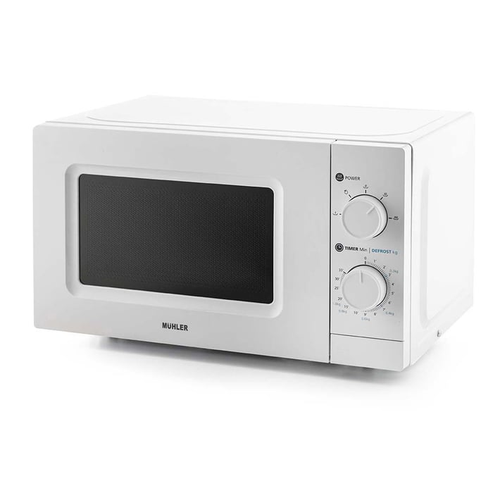 Микровълнова фурна MUHLER MO-5009 20L,бяла, механична