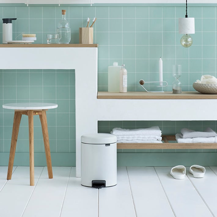 Кош за смет с педал Brabantia NewIcon 5L, White