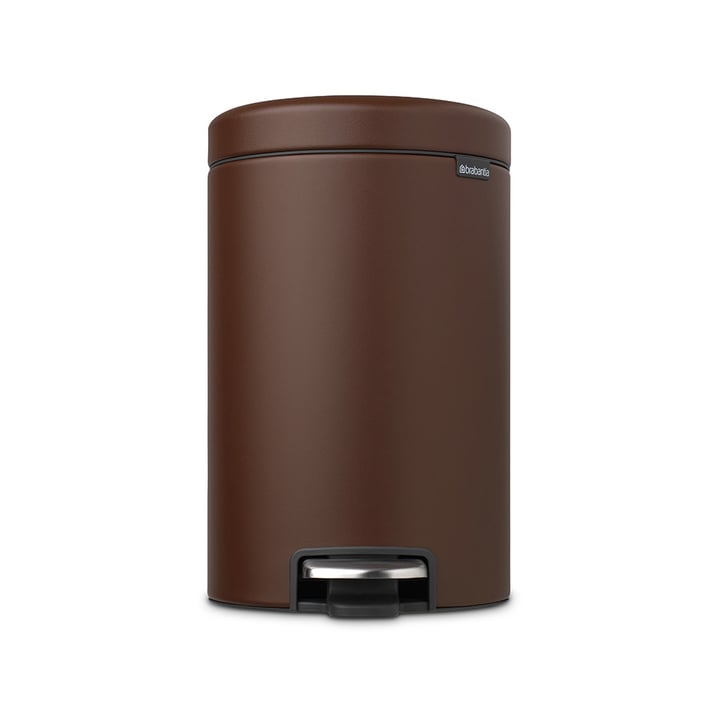 Кош за смет с педал Brabantia NewIcon 12L, Mineral Cosy Brown