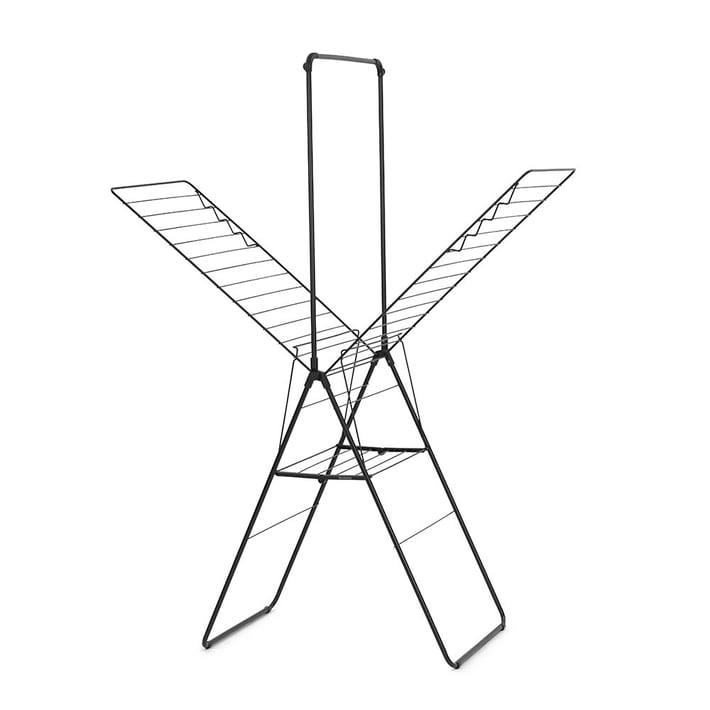 Сушилник за дрехи Brabantia Hangon, 25m, допълнителен прът, Matt Black