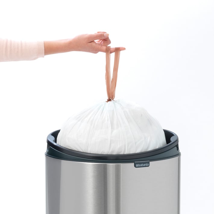 Кош за смет Brabantia Touch Bin New 40L, Matt Steel