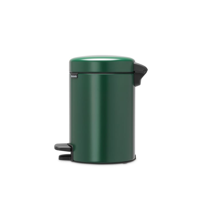 Coș de gunoi cu pedală Brabantia NewIcon 3L, Pine Green