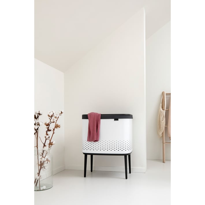 Кош за пране Brabantia Bo 60L, White