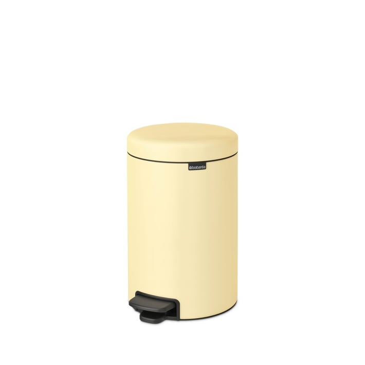 Кош за смет с педал Brabantia NewIcon 12L, Mellow Yellow