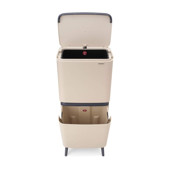 Recycle Bin Brabantia SortUp Hi 20+25L, Soft Beige