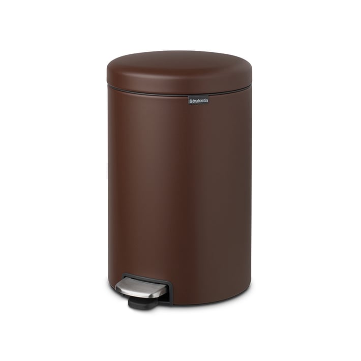 Кош за смет с педал Brabantia NewIcon 20L, Mineral Cosy Brown