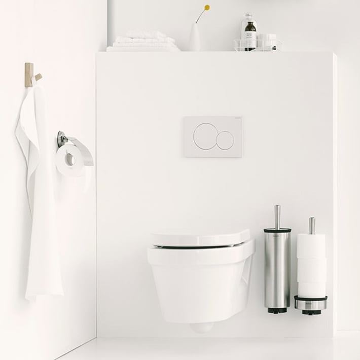 Стойка за резервна тоалетна хартия Brabantia Profile Brilliant Steel