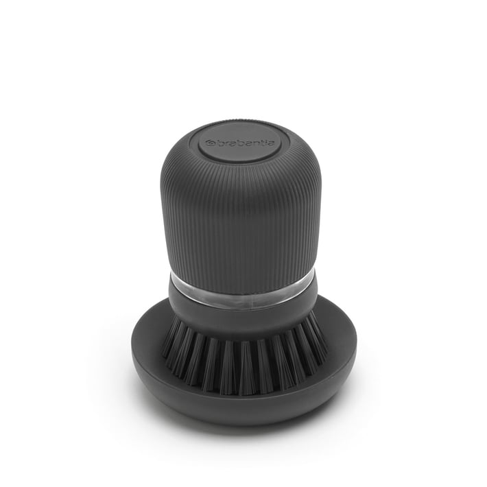 Четка с дозатор за течен сапун Brabantia Dark Grey