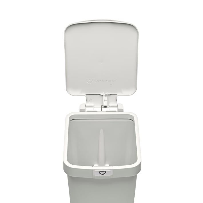 Кош за смет с педал Brabantia StepUp 10L, Light Grey