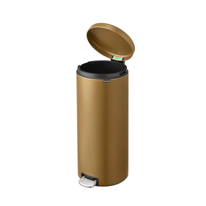 Кош за смет с педал Brabantia NewIcon 30L, Warm Brass