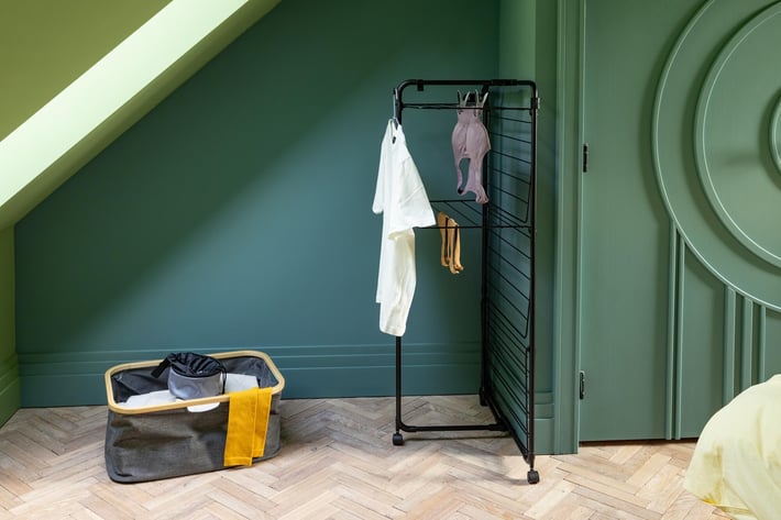 Uscător de rufe Brabantia Hangon Tower 23 m, Matt Black