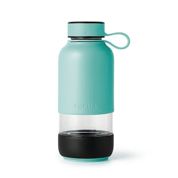 Бутилка с вграден филтър Lekue On The Go Turquoise 500ml