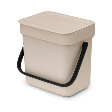 Waste Bin Brabantia Sort&Go 3L, Soft Beige
