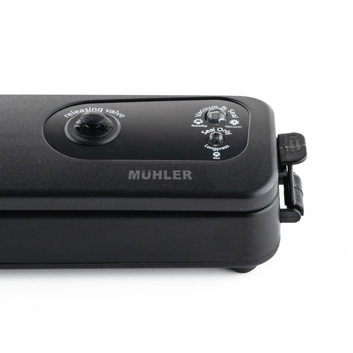 Промо-комплект Muhler Хладилник SUF123W + Уред за вакуумиране MV-90N