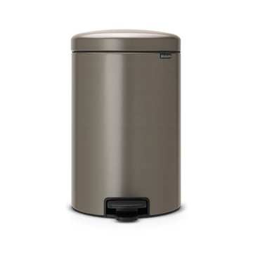 Кош за смет с педал Brabantia NewIcon 20L, Platinum