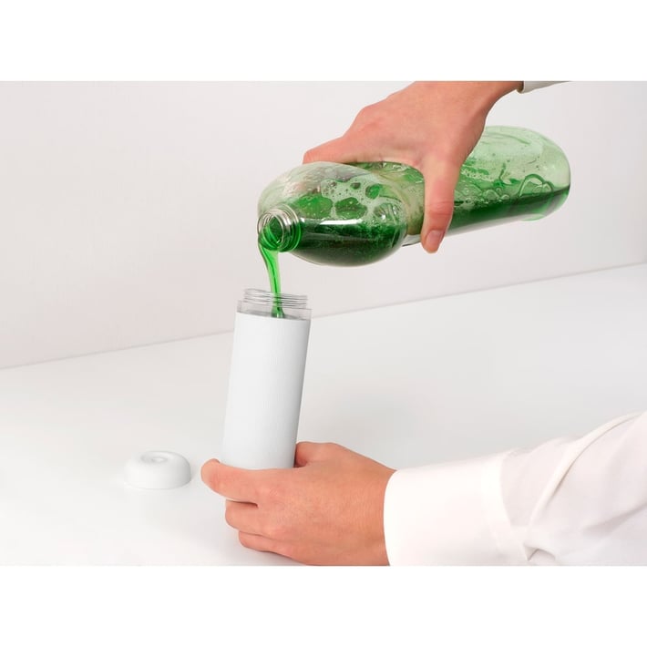 Дозатор за препарат за съдове Brabantia SinkStyle Mineral Fresh White, 200ml