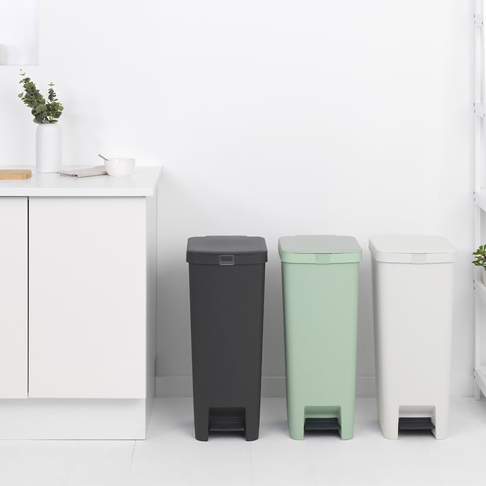 Pedal Waste Bin Brabantia StepUp 40L, Jade Green