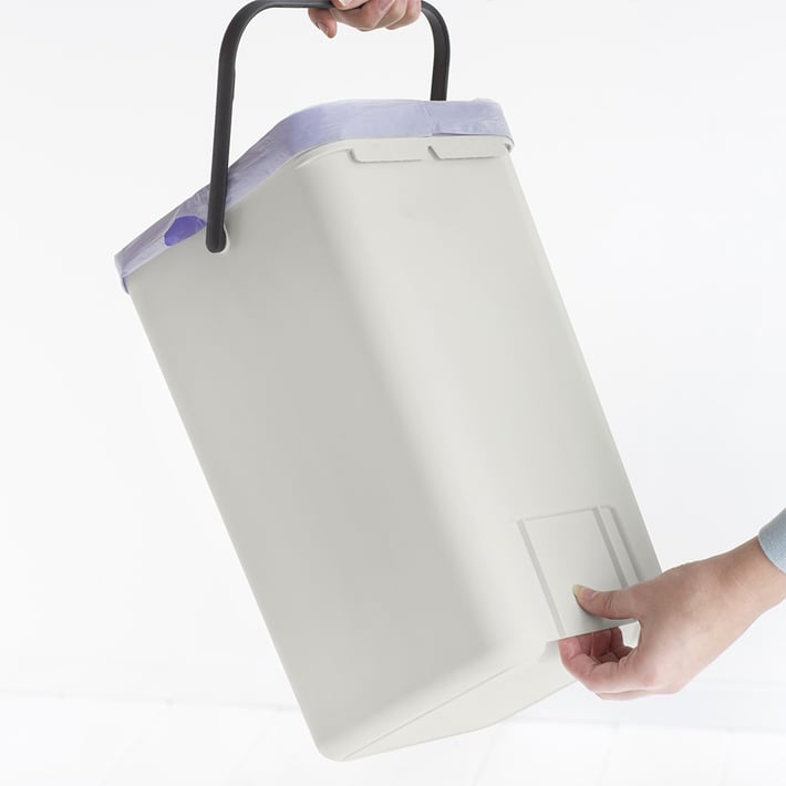 Кош за смет за разделно събиране Brabantia Sort&Go 12L, Light Grey