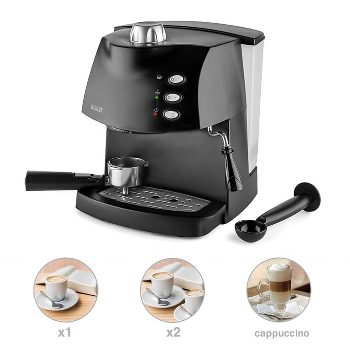 Promo-set Muhler Espresso maker MCM-1583 + Coffee Grinder MCG-355