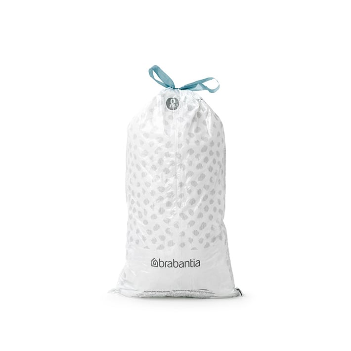 Торба за кош Brabantia PerfectFit FlatBack+/Bo, размер O, 30L, 40 броя, пакет
