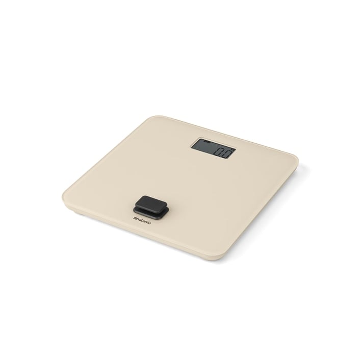 Дигитална везна за баня Brabantia ReNew Soft Beige, работа без батерии