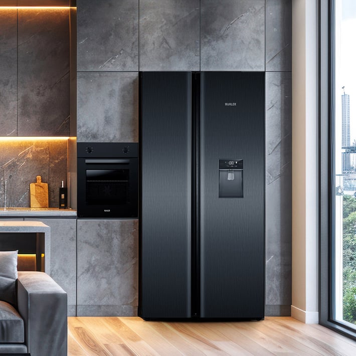 Хладилник Muhler NF776SBSIE, No Frost, Dispenser