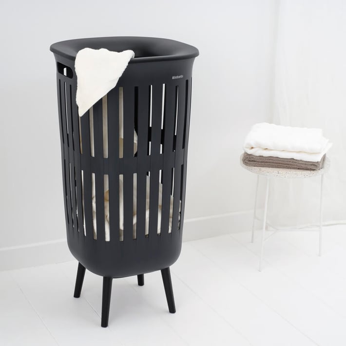 Coș de rufe Brabantia Collect-It Hi, 55L, Black
