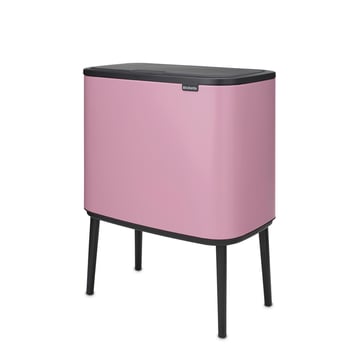 Waste Bin Brabantia Bo Touch 11+23L, Lilac Pink