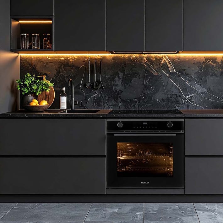 Фурна за вграждане Muhler BO7213GDA, 72l, 13 функции
