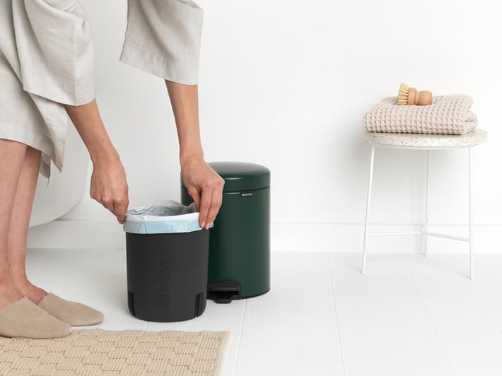 Кош за смет с педал Brabantia NewIcon 5L, Pine Green