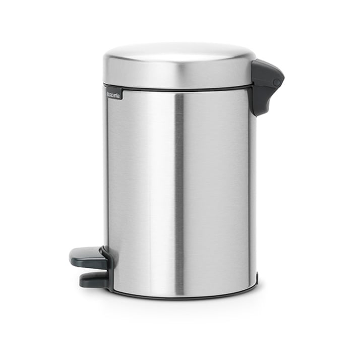 Кош за смет с педал Brabantia NewIcon 3L, Matt Steel Fingerprint Proof