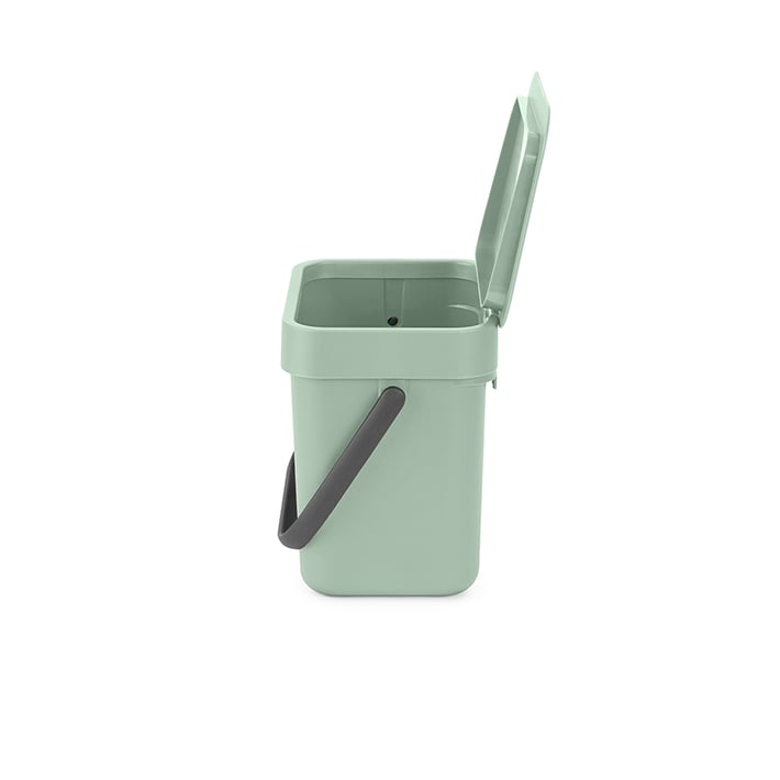 Кош за смет за разделно събиране Brabantia Sort&Go 3L, Jade Green
