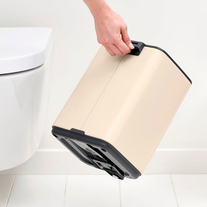 Coș de gunoi Brabantia Bo Pedal 7L, Soft Beige