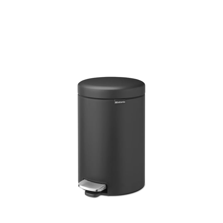 Кош за смет с педал Brabantia NewIcon 12L, Mineral Infinite Grey