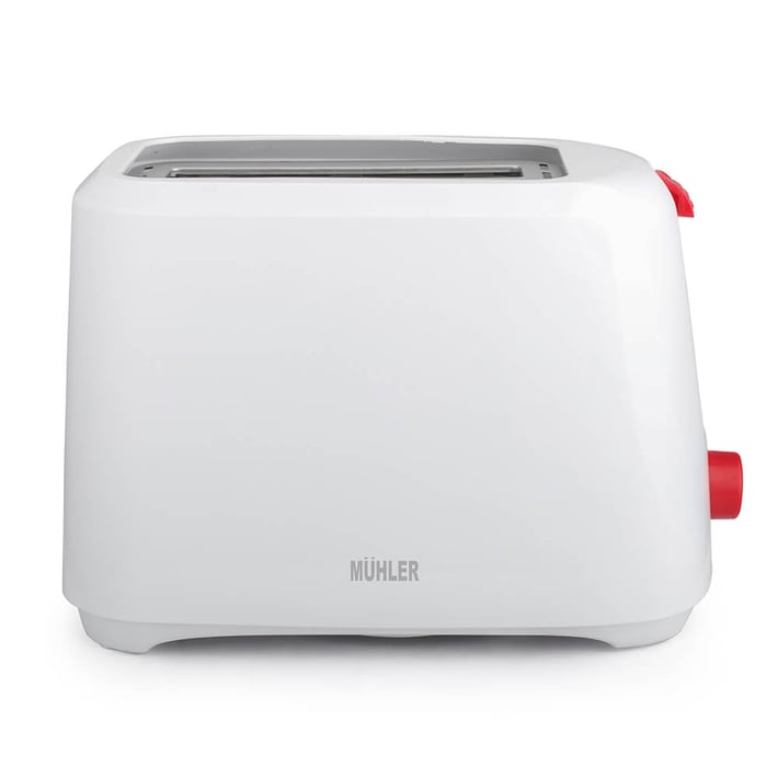 Toaster Muhler MT-969, Cooltouch, White, Red